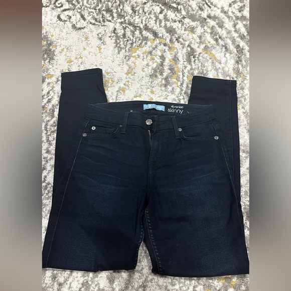 7 of all mankind jeans. Skinny size 26 B(air) Ankle Skinny - Picture 5 of 5